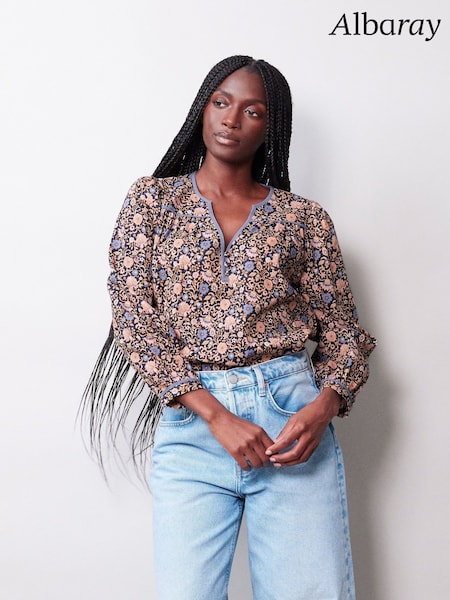 Albaray Multi Boho Floral Blouse (144860) | €26
