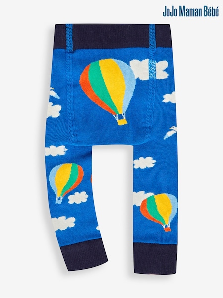 JoJo Maman Bébé Blue Hot Air Balloon Knitted Leggings (144977) | 715 UAH
