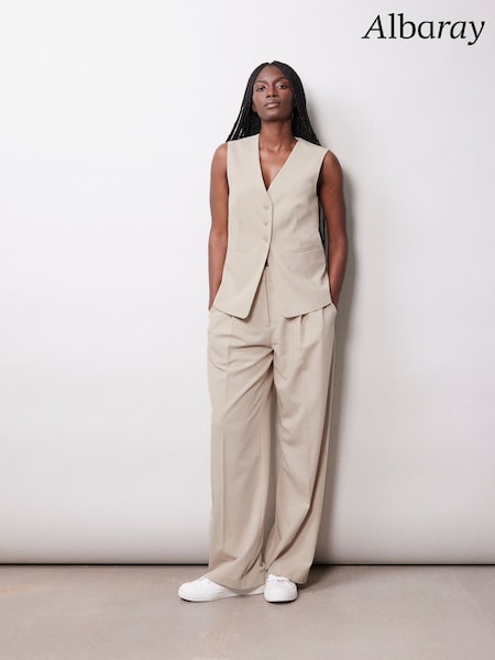 Albaray Natural Tailored Cutaway Waistcoat (145277) | €22