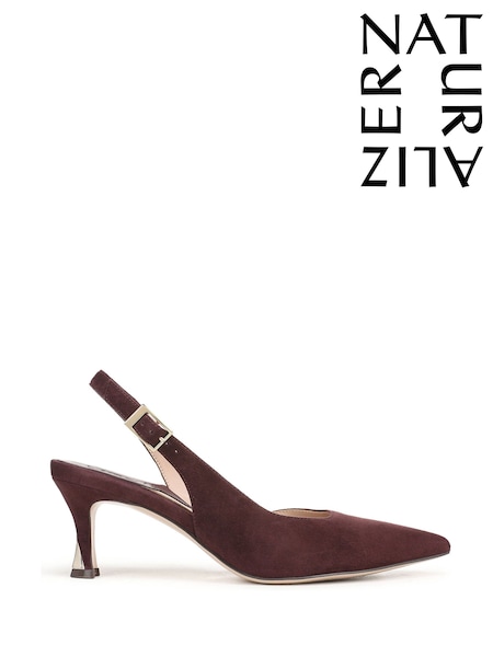 Red - Naturalizer Felicia4 Regular Fit Slingback Shoes