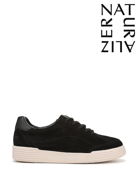 Black - Naturalizer Cami Wide Fit Lace-up Trainers