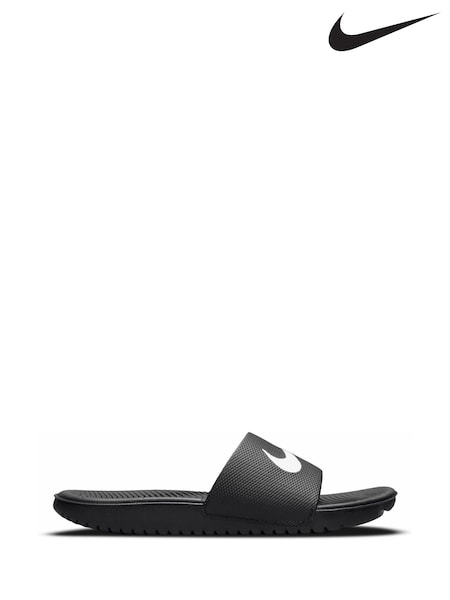 Nike Black Kawa Junior/Youth Sliders (147426) | €33