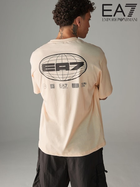 Emporio Armani EA7 Graphic Series Globe Oversized T-Shirt (147801) | €50