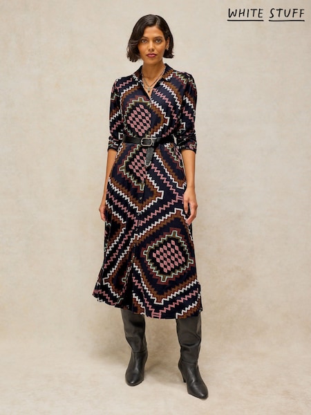 Blå - White Stuff Rua Jersey Dress