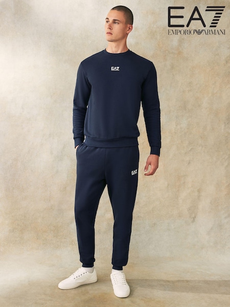 Темно-синій - Спортивний костюм Emporio Armani EA7 Core ID (148163) | 8 712 грн