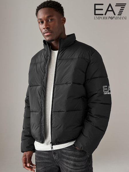 Emporio Armani EA7 Core U Puffer Black Jacket (148273) | €343
