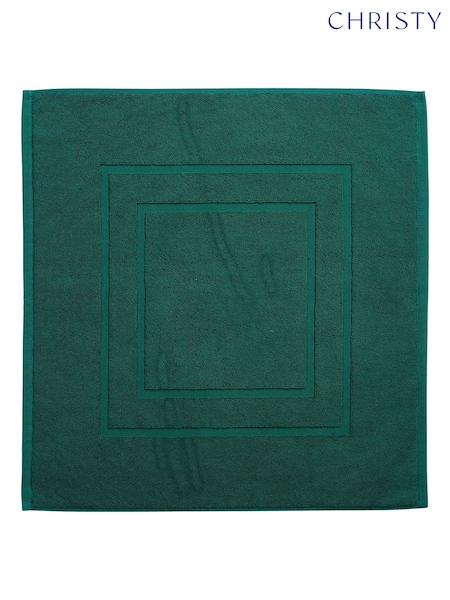 Christy Emerald Green Brixton 850GSM 100% Cotton Bath Mat (149749) | €20