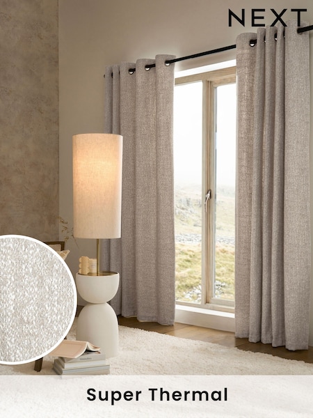 Cosy Texture Eyelet Curtains (149792) | 92 € - 207 €