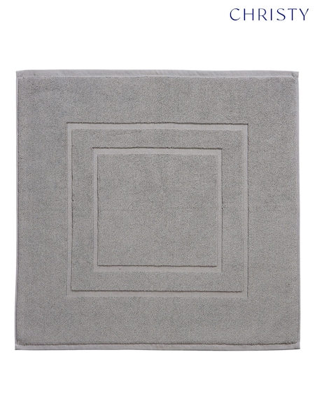 Christy Titanium Grey Brixton 850GSM 100% Cotton Bath Mat (149836) | €20