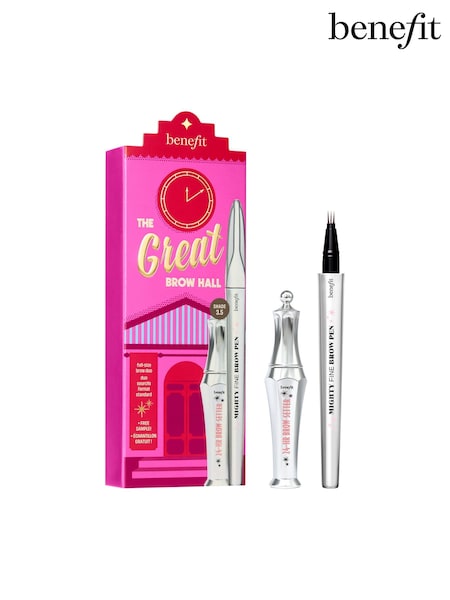3.5 - Benefit The Great Brow Hall Eyebrow Pen & 24hr Brow Setter Duo Gift Set (worth Over £53)