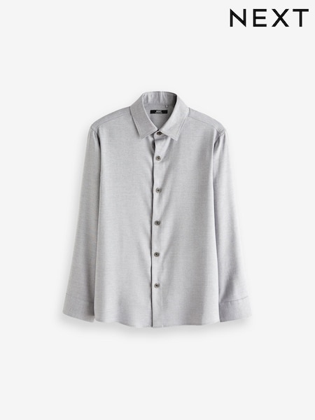 Grey Soft Touch Smart Long Sleeve Shirt (3-16yrs) (150084) | € 4 - € 6