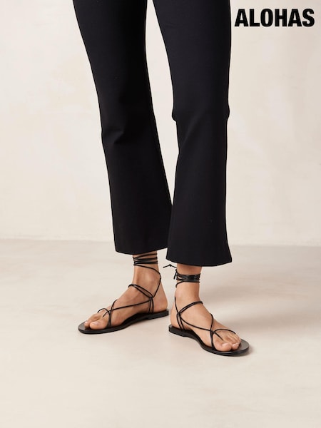 Alohas Black Tulip Sandals (150124) | €83