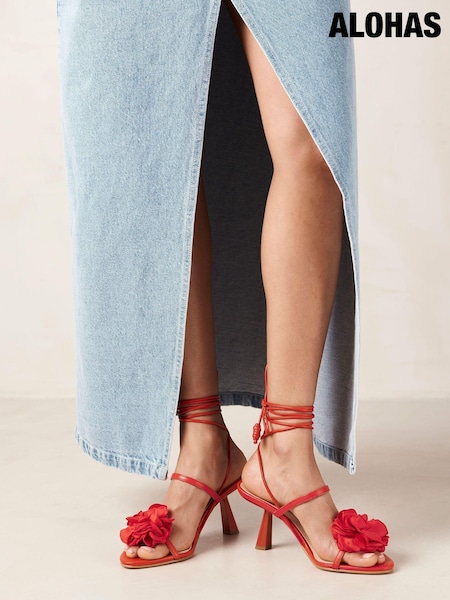 Alohas Red Kendra Bloom Sandals (150176) | €114