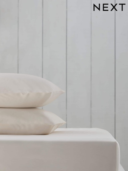 Cream Cotton Rich Fitted Sheet (150398) | €11 - €18