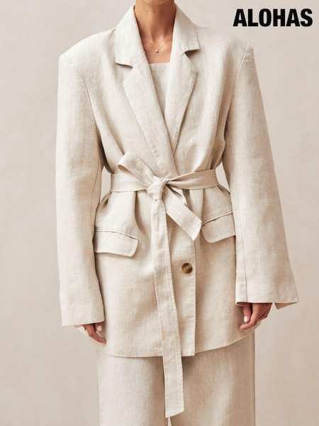 Alohas Natural Kayla Natural Oversized Blazer (150908) | €108