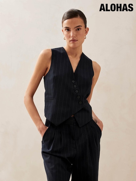 Alohas Blue Poppy Waistcoat (150916) | €66