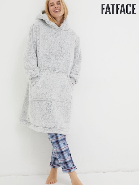 FatFace Grey Carrie Fluffy Snuggle Hoodie (151004) | €27