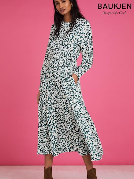 Baukjen Green Aubriella Dress with Lenzing™ Ecovero™ (151051) | €108