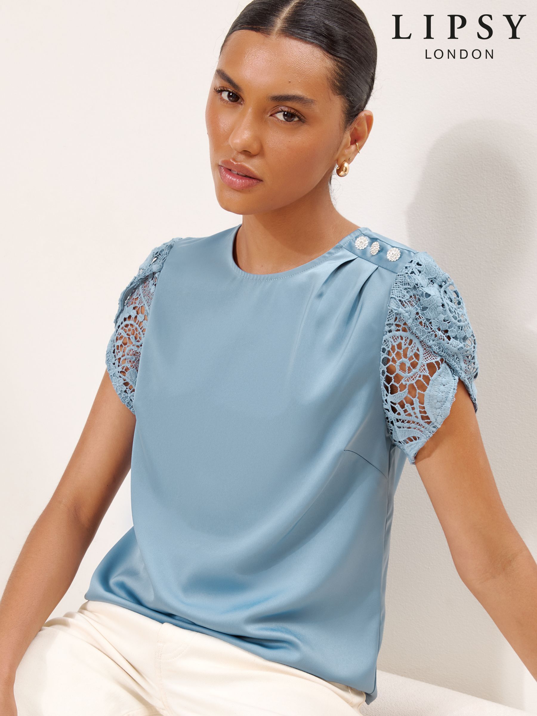 Women's Lace T-Shirts | Ladies Lace Tops | Next USA