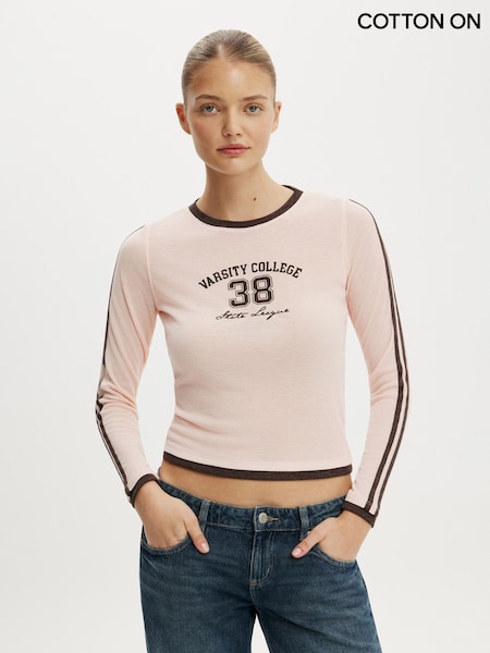 Rozo - Cotton On Grafički top sa pamučnim dresom