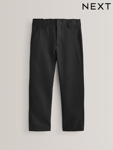 Black Plus Waist School Formal Straight Trousers (3-17yrs) (151690) | €11 - €22