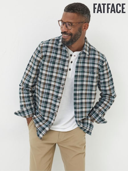FatFace Green Monkton Check Shirt (152118) | €19