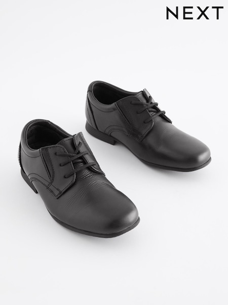 Schwarz - School Leather Formal Lace-Up Shoes (152740) | 8 € - 11 €