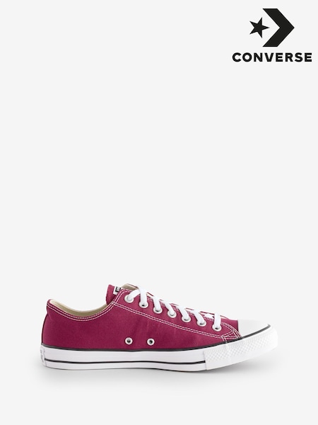 Converse Burgundy Red Standard Fit Chuck Taylor All Star Ox Trainers (152759) | €36