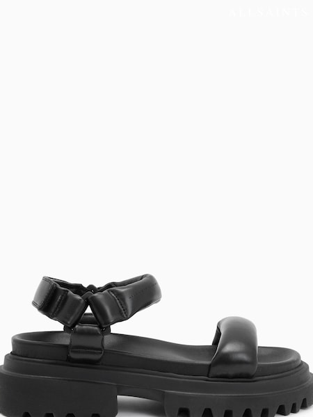 AllSaints Black Helium Sandals (152788) | €108