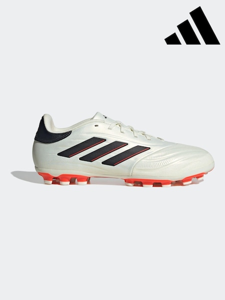 adidas White Football Copa Pure II League Artificial Grass Kids Boots (152795) | €35