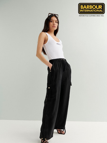 Barbour® International Williams Parachute Black Trousers (152864) | 99 €