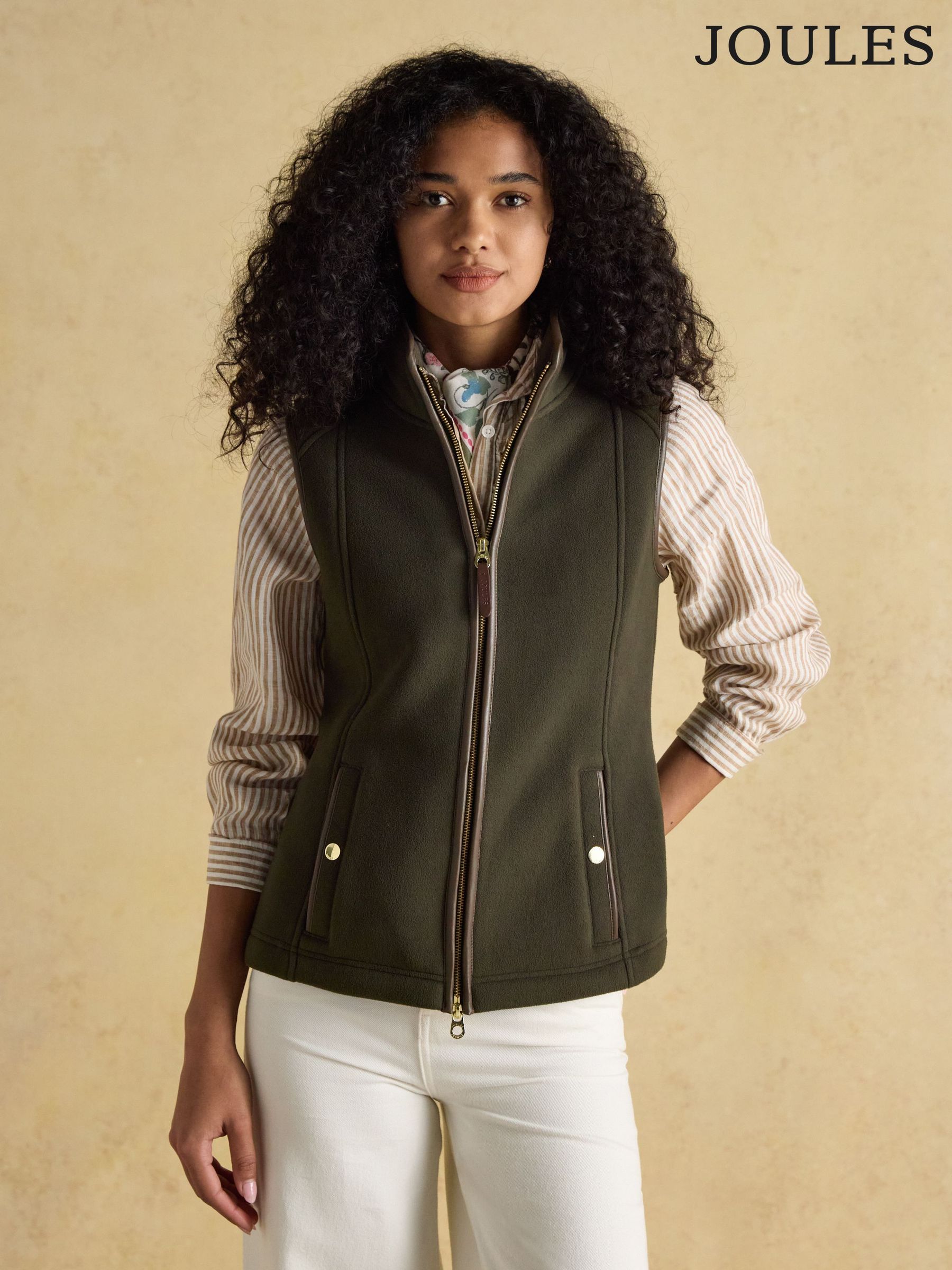 Joules sleeveless jacket cheap