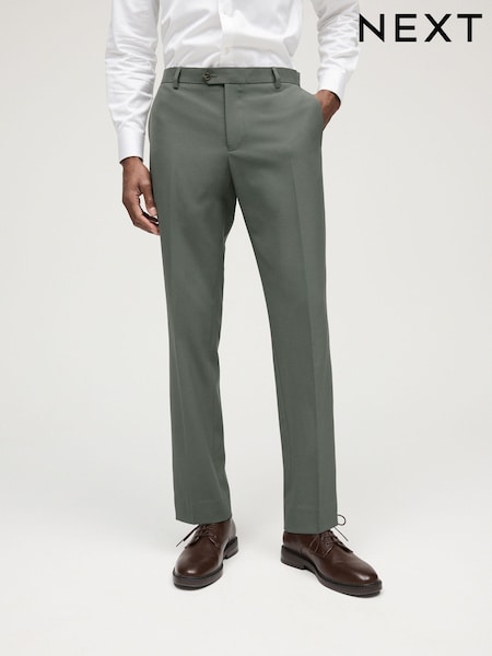 Green Slim Fit Motionflex Stretch Suit Trousers (153560) | € 12