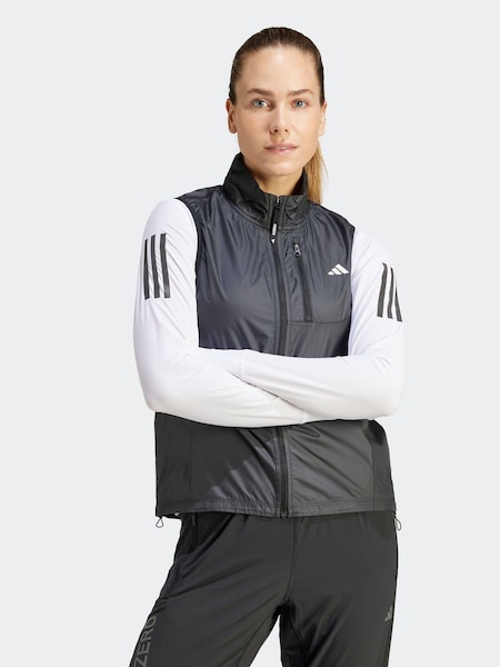 adidas Black Own The Run Gilet (153649) | AED55