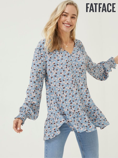 FatFace Dylan Tonal Longline Blouse (153932) | €31