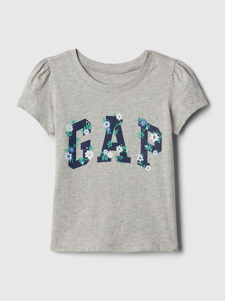 Grau, Logo - Gap Graphic Print Short Sleeve Crew Neck T-Shirt (Newborn-5yrs) (154422) | 6 €