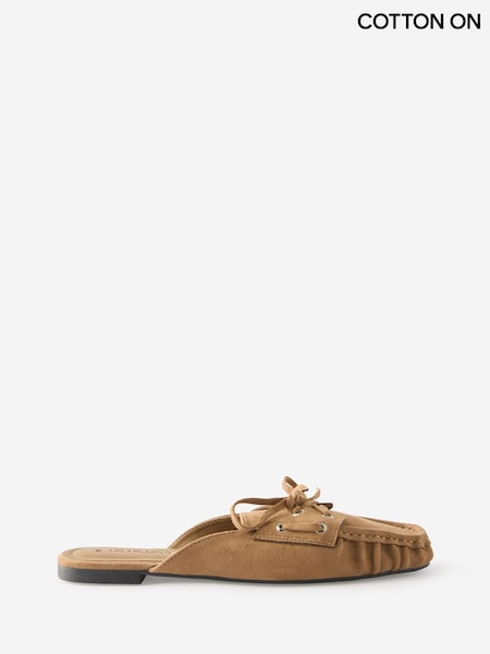 Brown - Cotton On Taylor Loafer Mules