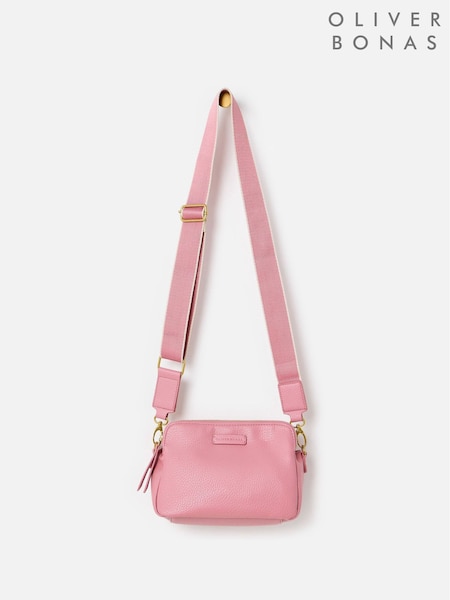 Pink - Oliver Bonas Isla Cross-body Bag