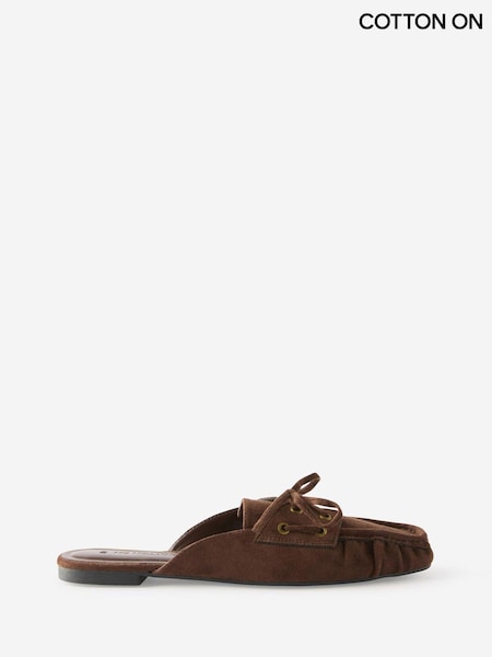 Brown - Cotton On Taylor Loafer Mules