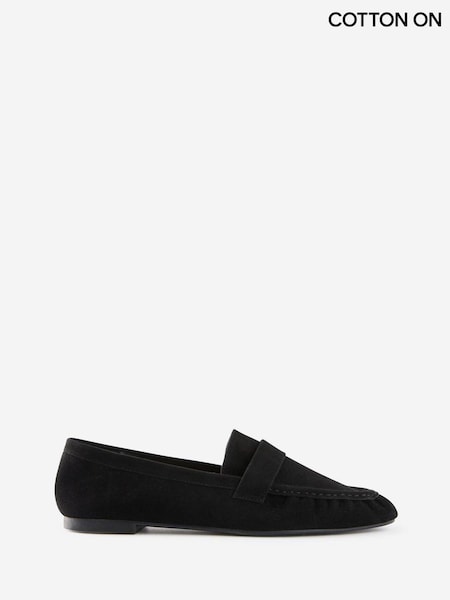 Black - Cotton On Taylor Ruched Loafer