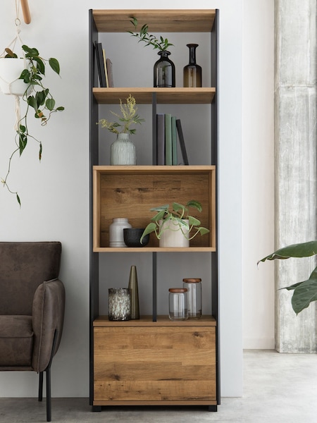 Dark Bronx Oak Effect Shelf (155912) | €430