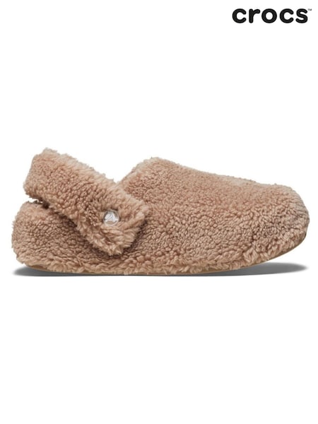Grey - Crocs Classic Cosy Slippers