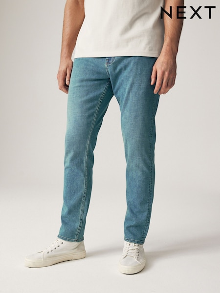 Blue Light Tint Summerweight Jeans (156580) | 74 QAR