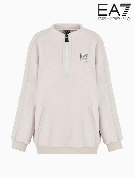 Emporio Armani EA7 Cream Contemporary Teddy Borg Fleece (156726) | €86