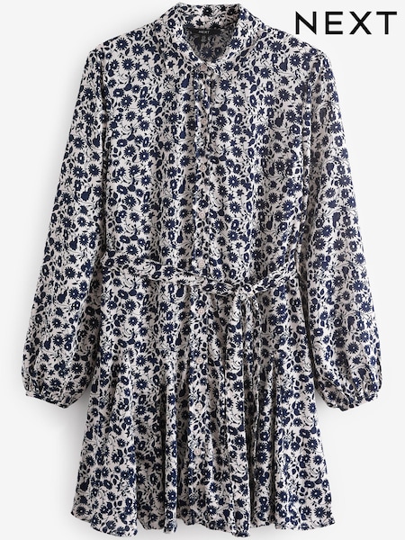 Navy Blue/White Ditsy Floral (157142) | AED56