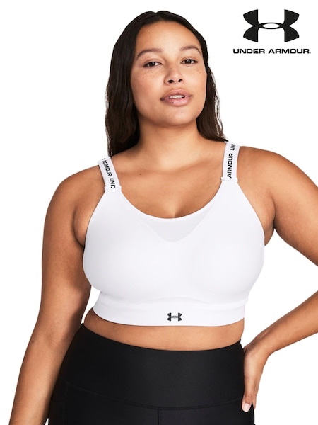 Under Armour White Infinity High Support Bra (157145) | AED147