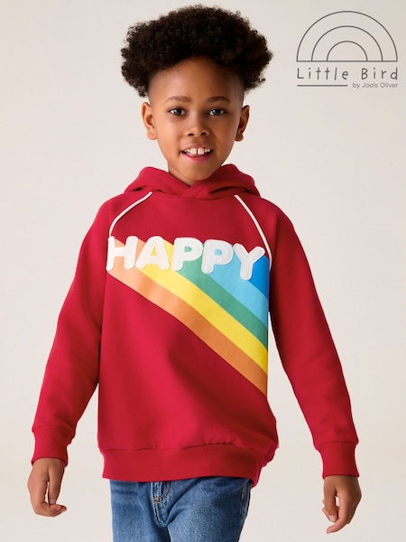 Little Bird by Jools Oliver Rainbow Happy Hoodie (157417) | 114 LEI - 146 LEI