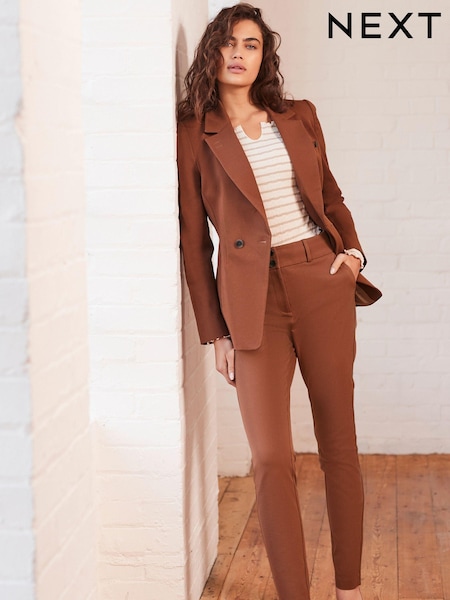 Rust Brown Tailored Skinny Trousers (158038) | €25