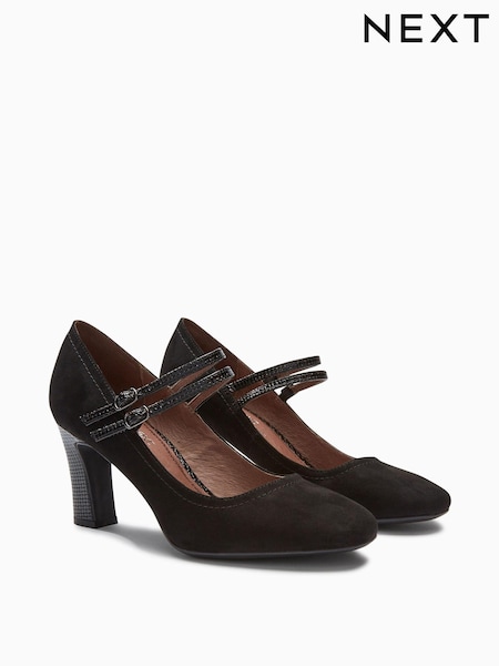Black Standard/Wide Fit Forever Comfort® Mary Jane Shoes (158245) | €16