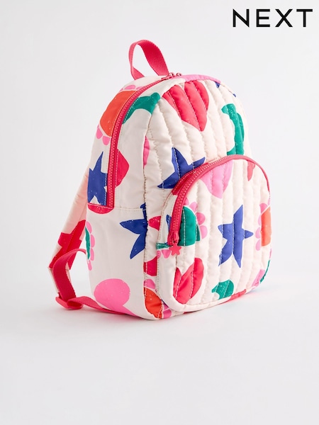 Star/Heart Quilted Backpack (158341) | €26